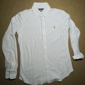 women’s polo ralph lauren long sleeve button down